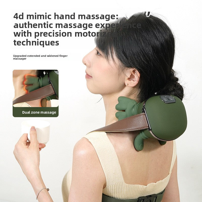 Rechargeable Shoulder Neck Massager with Heat Therapy