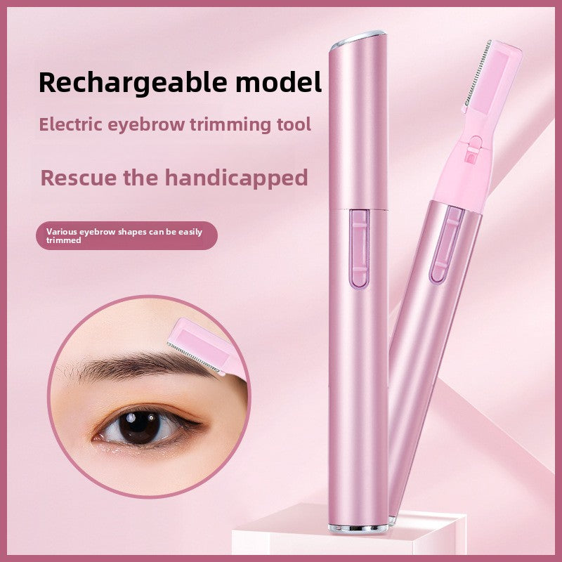 USB Rechargeable Electric Eyebrow Trimmer