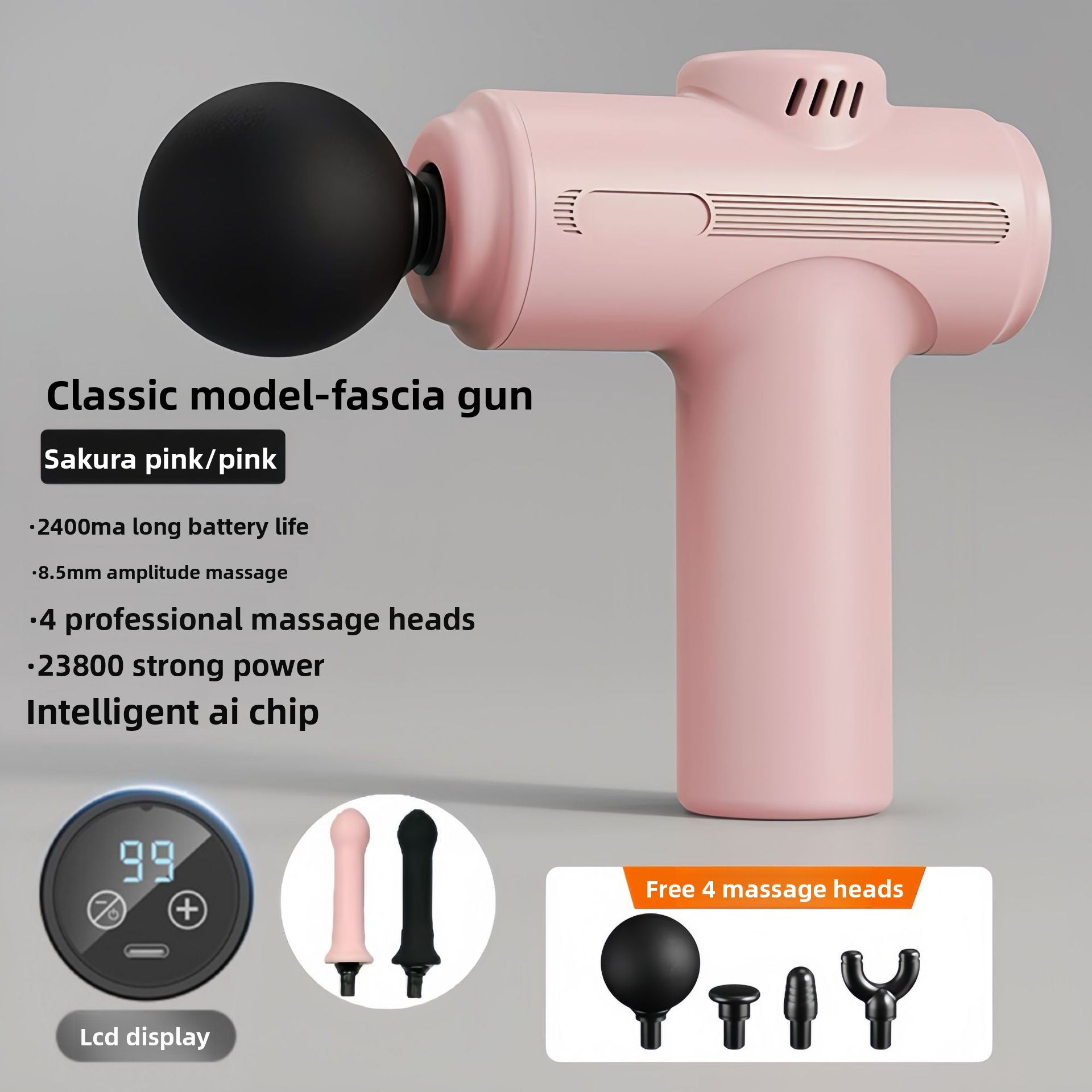 Mini Portable Muscle Massager